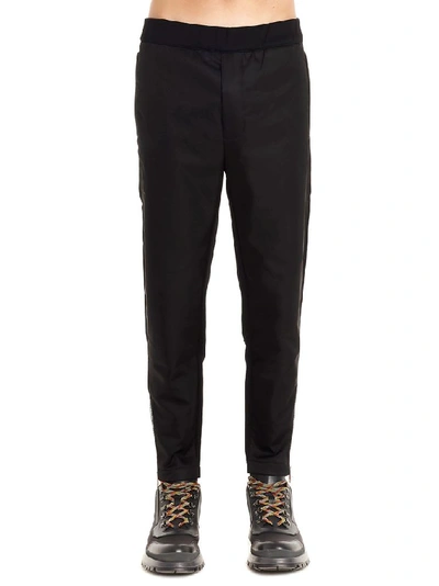 Shop Prada Men's Black Cotton Joggers