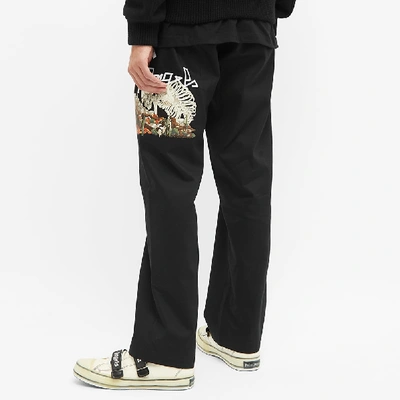 Shop Palm Angels Desert Skull Chino In Black