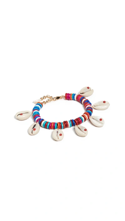 Shop Eliou Mali Anklet In Multi