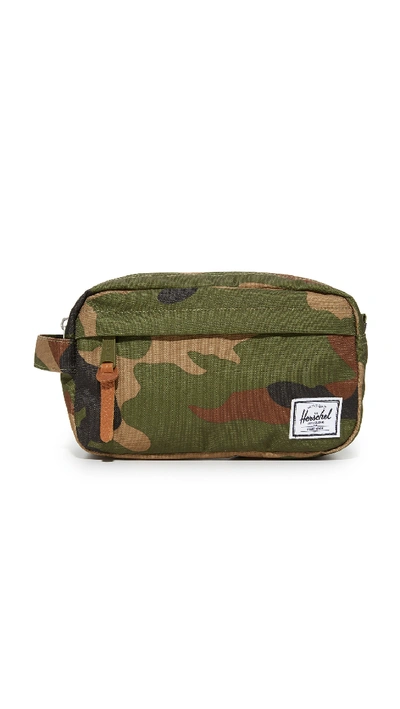 Shop Herschel Supply Co. Chapter Carry On Travel Kit In Woodland Camo