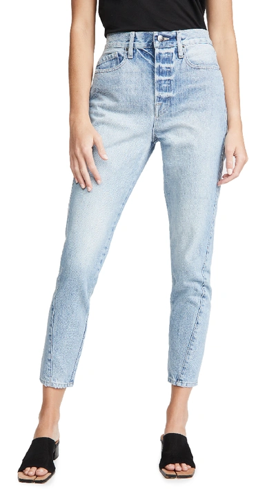 Shop Frame Le Original Skinny Twist Jeans In Acacia
