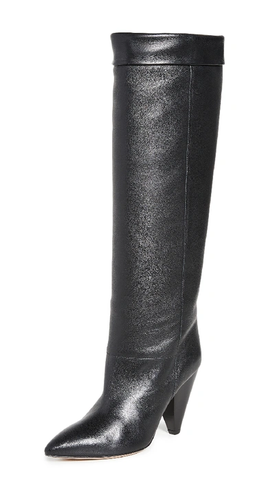 Shop Isabel Marant Loens Boots In Black