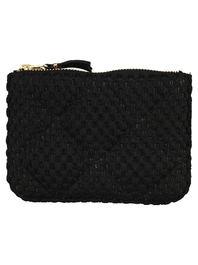 Shop Comme Des Garçons Comme Des Garcons Wallet Small Pouch In Black