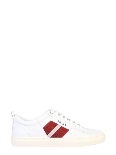 Shop Bally Helvio Sneaker In Bianco