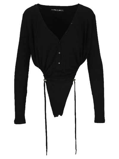 Shop Y/project Bodysuit In Black