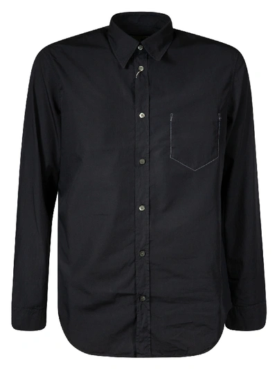 Shop Maison Margiela Long-sleeved Shirt In Black