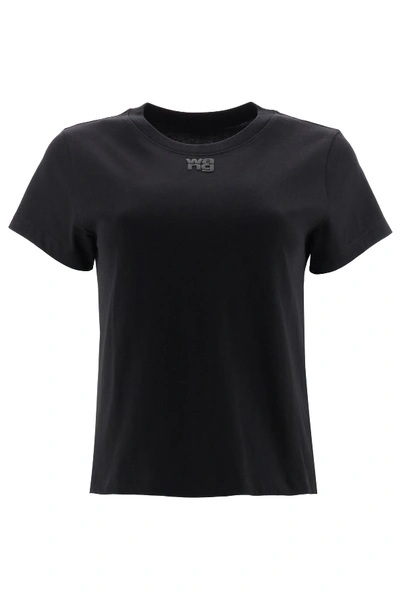 Shop Alexander Wang T T-shirt With Logo In Black (black)