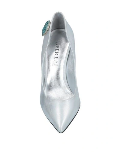 Shop Aperlai Pump In Silver