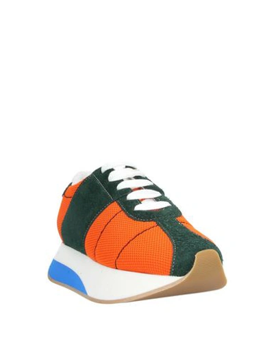 Shop Marni Sneakers In Orange