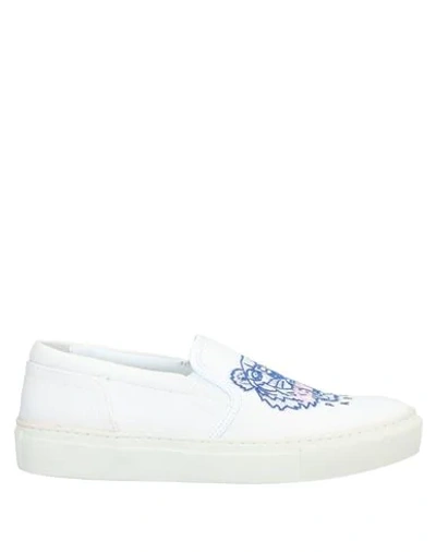 Shop Kenzo Sneakers In White