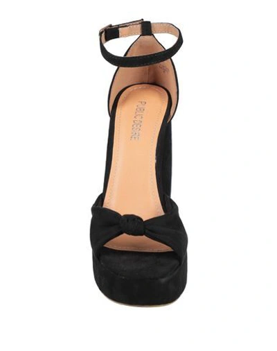 Shop Public Desire Sandals In Black