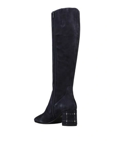 Shop Adele Dezotti Knee Boots In Dark Blue