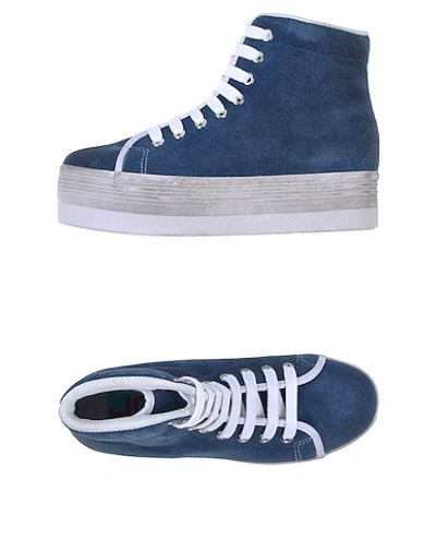Shop Jc Play By Jeffrey Campbell Sneakers In Pastel Blue