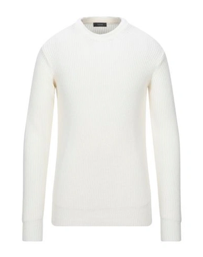 Shop Kaos Man Sweater White Size L Acrylic, Wool