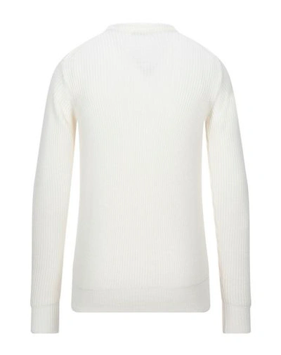 Shop Kaos Man Sweater White Size L Acrylic, Wool