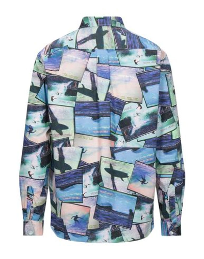 Shop The Silted Company Patterned Shirt In Blue