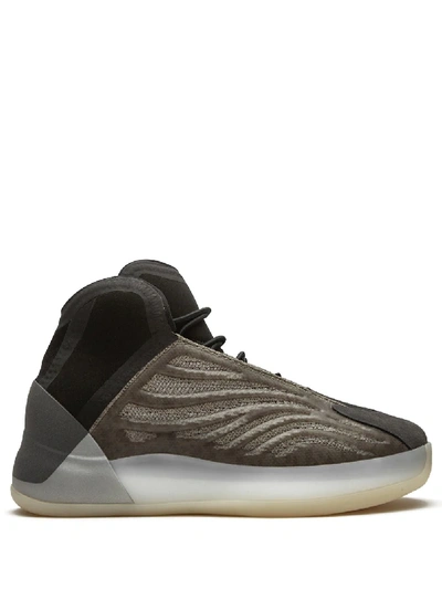 Shop Adidas Originals Yeezy Qntm "barium" Sneakers In Neutrals