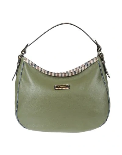 Shop Aquascutum Handbag In Green