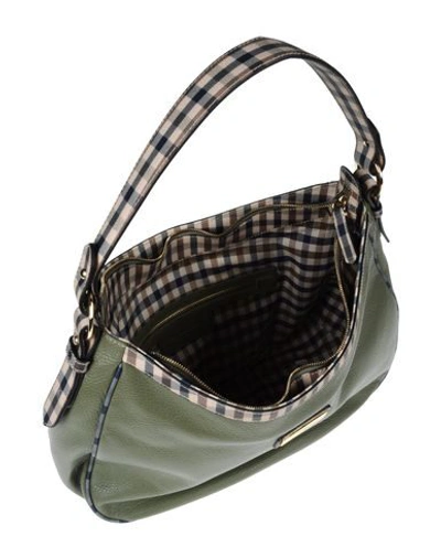 Shop Aquascutum Handbag In Green