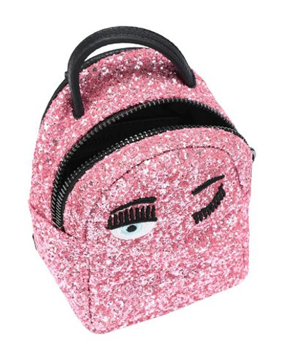 Shop Chiara Ferragni Backpacks In Pink