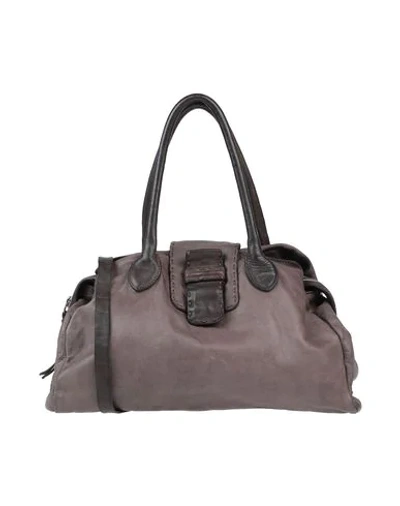 Shop Caterina Lucchi Handbag In Cocoa