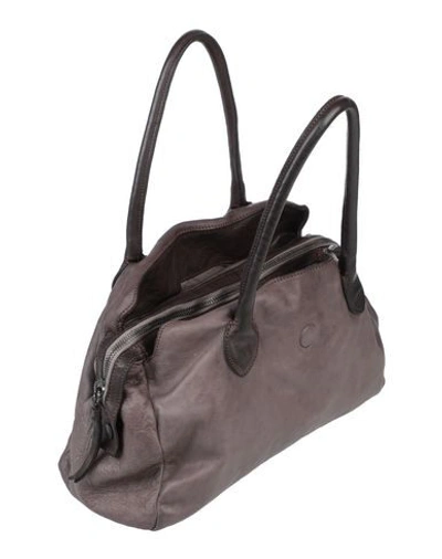 Shop Caterina Lucchi Handbag In Cocoa