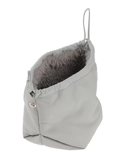 Shop Mia Bag Cross-body Bags In Light Grey