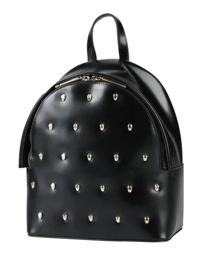 Shop Cavalli Class Backpack & Fanny Pack In Black