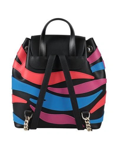 Shop Cavalli Class Backpacks In Black