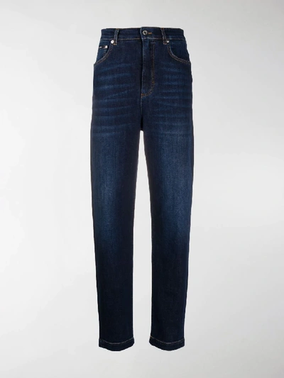 Shop Dolce & Gabbana High-rise Jeans In Blue