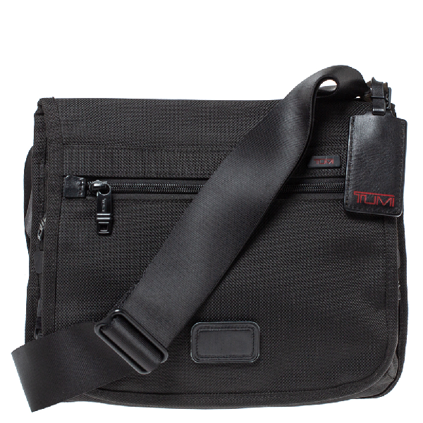 tumi nylon messenger bag