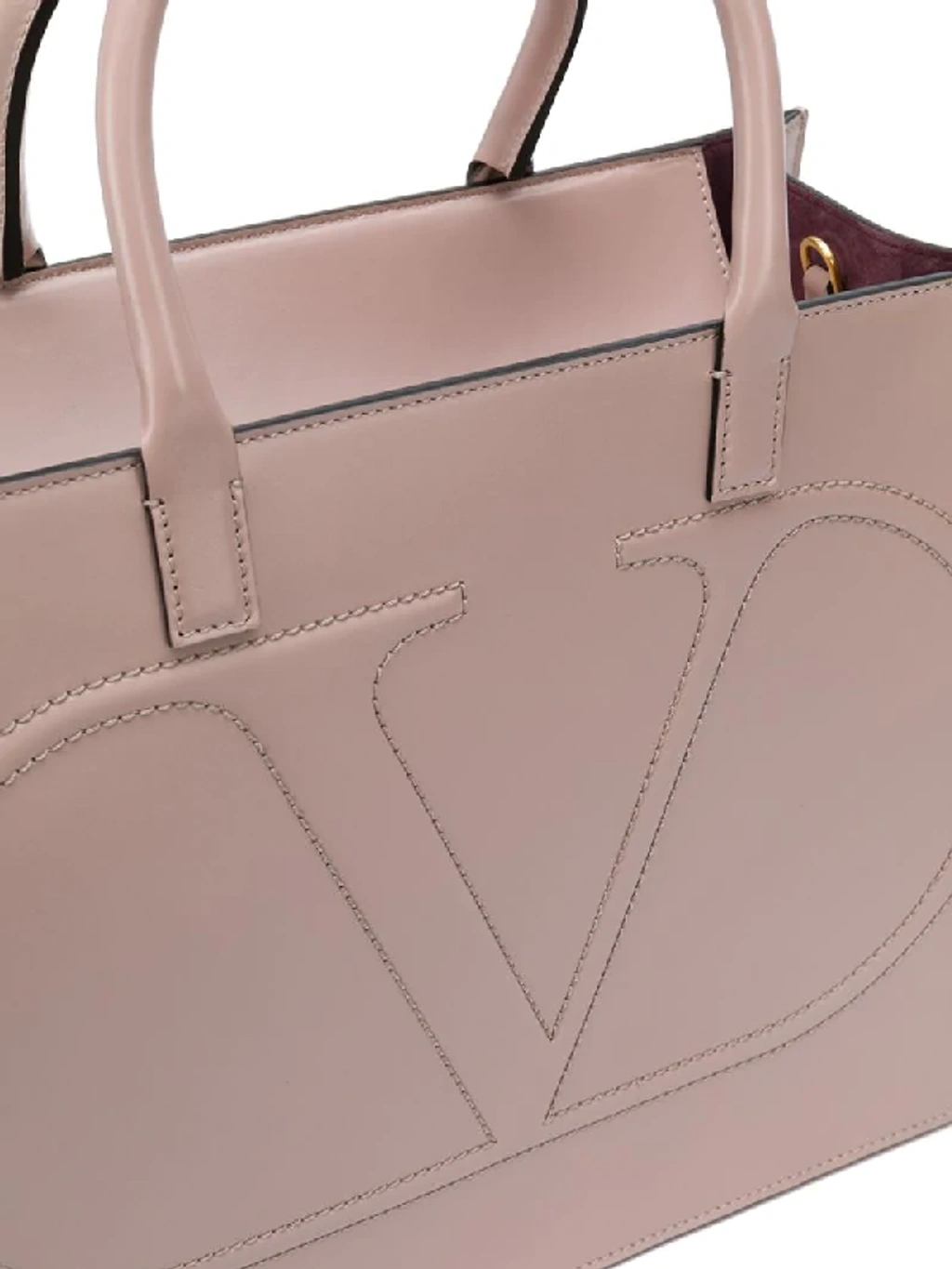 Vlogo walk calfskin tote bag hotsell