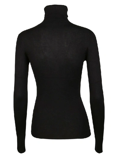 Shop Iro Women's Black Silk Sweater