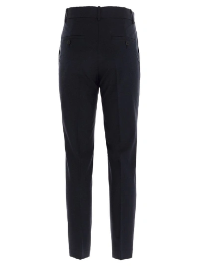 Shop Theory Women's Blue Wool Pants