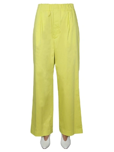 Shop Jejia Women's Yellow Cotton Pants