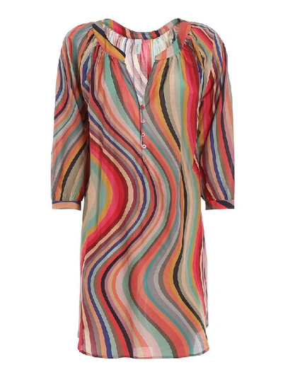 Shop Paul Smith Women's Multicolor Cotton Dress