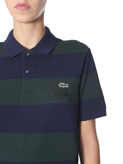 Lacoste "la Chemise" Polo In Blue