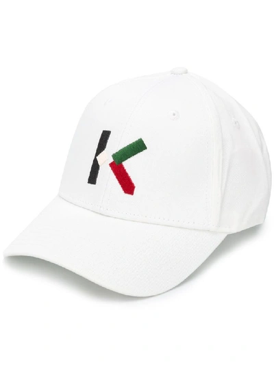 Shop Kenzo Men's White Cotton Hat
