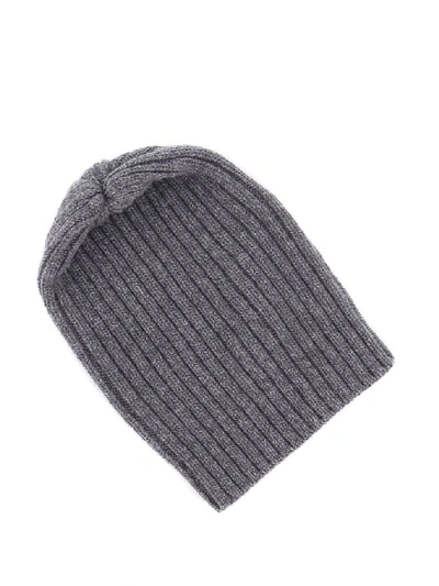 Shop Fedeli Men's Grey Cashmere Hat