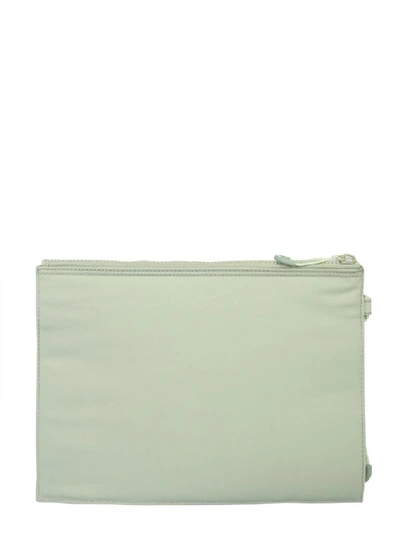 Shop Kenzo Men's Green Polyester Pouch