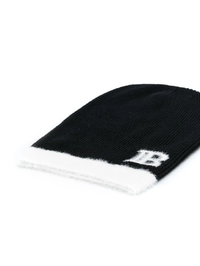 Shop Balmain Women's Black Wool Hat