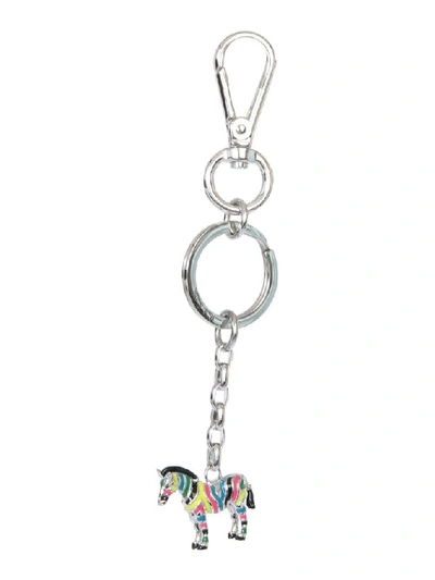 Shop Paul Smith Women's Silver Metal Key Chain