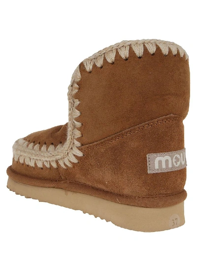 Shop Mou Women's Brown Suede Ankle Boots