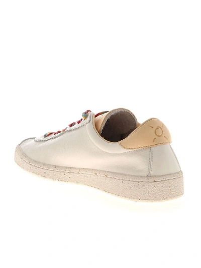 Shop Paul Smith Women's White Leather Sneakers