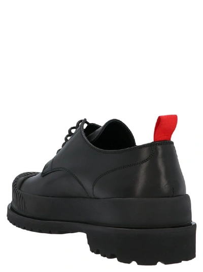 Shop 424 Men's Black Leather Lace-up Shoes