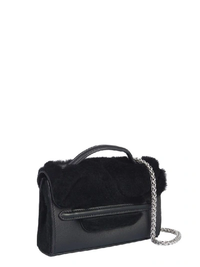 Shop Zanellato Women's Black Leather Shoulder Bag