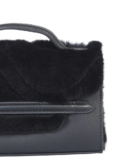 Shop Zanellato Women's Black Leather Shoulder Bag