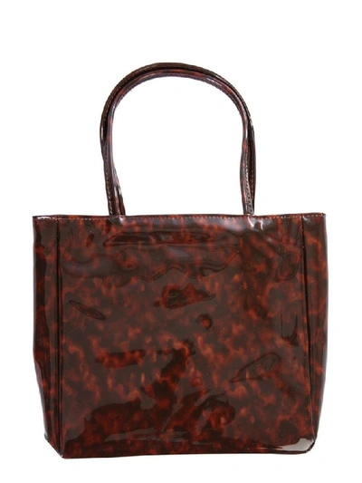 Shop Opening Ceremony Women's Brown Plastic Tote