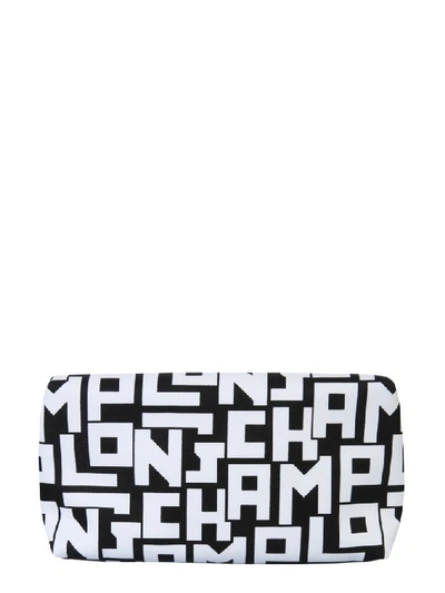 Shop Longchamp Women's Black Polyester Pouch