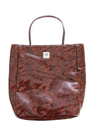 Shop Opening Ceremony Women's Brown Plastic Tote